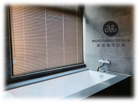 樸實溫潤－實木百葉窗